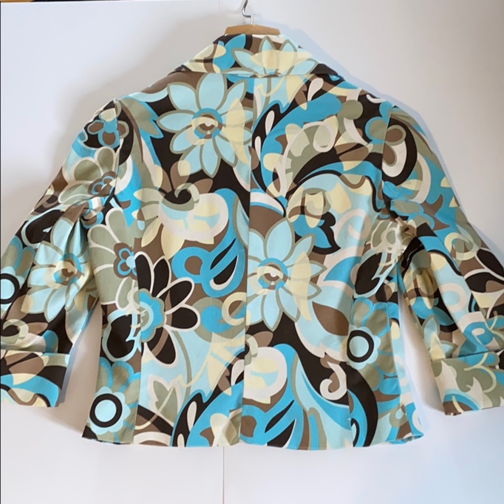 Debbie Shuchat flowered blazer - Picture 3 of 12